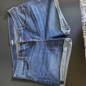 Jean short 3in hem